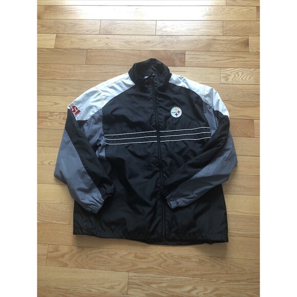 Reebok Other - Men's Pittsburgh Steelers NFL Team‎ Gear SI Zippered Windbreaker Size XL Reebok